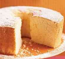Šifon piškotový dort recept: základem pro svěží dort