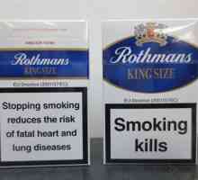 Rothmans- cigarety mají vynikající kvalitu Angličan