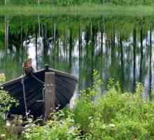 Rybolovu ve vodách jezera Gladyshevsky. Vyhrazená místa Karélie