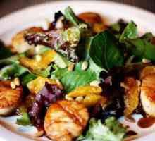 Salát s mušlemi: připravit chutné a rozmanité