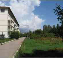 Sanatorium "Modrá Issyk-Kul". Kyrgyzstán, Sanatorium "Modrá Issyk-Kul" -…