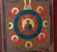 Posvátné vzorky Christian ikonografie: ikona „vidí oko“