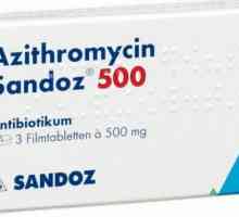 Tablety "Azithromycin", 500 mg: popis, návody, recenze