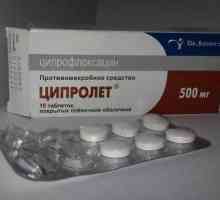Tablety „tsiprolet“ - antibiotika, nebo ne? „Tsiprolet“:…