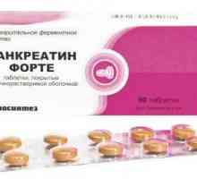 Tablety „pankreatin forte“: návod k použití a zpětnou vazbu