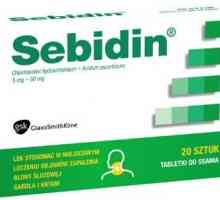 Tablety „sebidin“: návod k použití, a popis