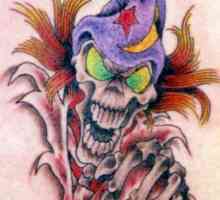 Joker tetování: hodnota a variace