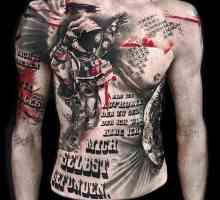 Tetování thrash polka - skutečný tetování provokaci