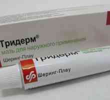 `Triderm` (mast a krém) - lék pro účinnou léčbu kožních onemocnění.