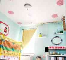 Zdobí strop v dětském pokoji