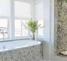 Koupel v mozaice: krásné a stylové