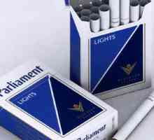 Druhy cigaret „parlamentu“: hlavní charakteristiky
