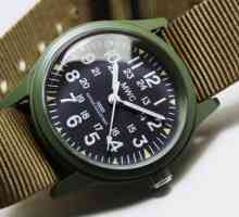 Vojenské hodinky. Hodinky pro muže s vojenskými symboly
