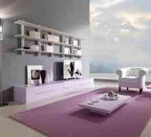 Výběrem modulární stěnu do obývacího pokoje