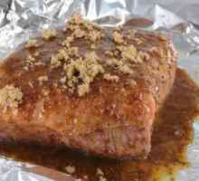 Pečené maso v alobalu v troubě: recept