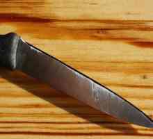 Ostření nůž perfektní ostrost - čistě mužský umění