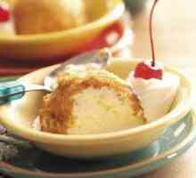 Smažená zmrzlina: receptura a dávkové dort dezert „Alaska“