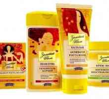 „Zlaté hedvábí“, aktivátor růstu vlasů: recenze šampony