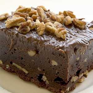 US čokoládové brownies: recept