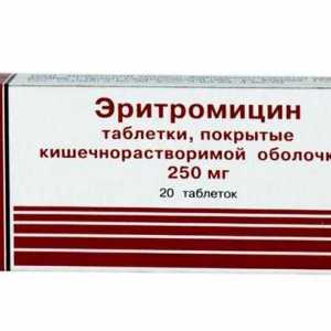 Antibiotické „Erythromycin“ (tablety) - Poznámky k aplikacím