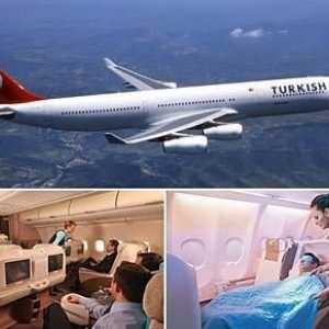 Letecká společnost „Turkish Airlines“ - jedna z nejstarších nosičů Vysoká Porta