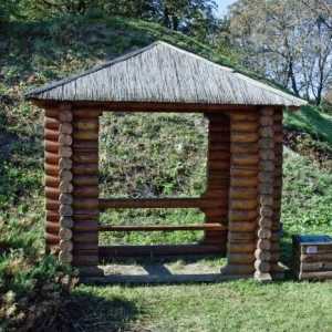 Zahradní nábytek z kulatiny: Stavba