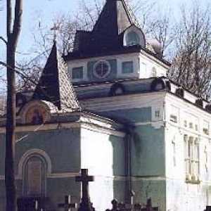 Xenia kaple v Smolensk hřbitově
