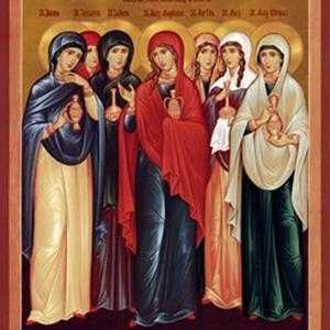 Den svatého myrhy nesoucích žen v pravoslaví. Ikona „ženy myrha nesoucí u hrobu…