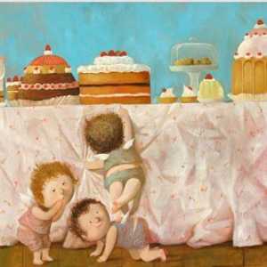 Eugene Gapchinskaya: malování umělce, velebit svět dětství