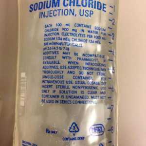 Nat. Řešení „chlorid sodný“ pro nosní výplach děti