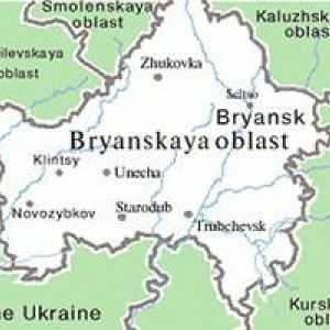 Kde je Bryansk? Rozkládá se na břehu dásní