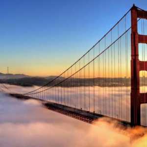 Kde je Golden Gate Bridge a jaká je historie jeho stavbě?