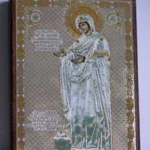Gerontissa, ikona Bohorodičky. Christian modlitba ikona gerontissa