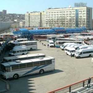 Hlavní autobusové nádraží v Rostov na Donu. Telefon Bus Rostov