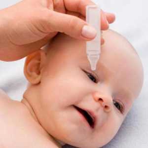 Oční kapky pro dítě: názvy léků, instrukce