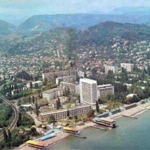 City Suchumi. Abcházie a jeho hlavní středisko
