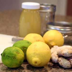Zázvor, med, citron - pro podporu imunity.