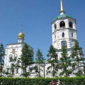 Irkutsk, Kostel Spasitele - vzácná památka sibiřského monumentální architektury