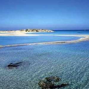 Elafonisi (crit) - jeden z nejlepších pláží v Řecku