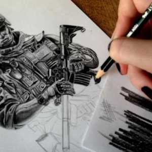 Как нарисовать солдата карандашом? Поэтапно рассмотрим несколько способов
