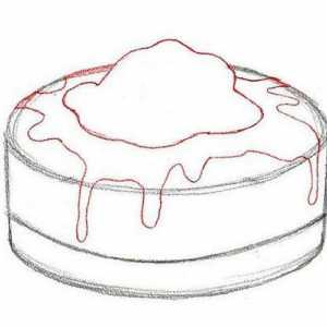 Как нарисовать торт красиво?