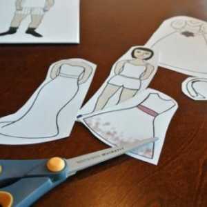 Jak se dělá papír panenku: Některé nápady