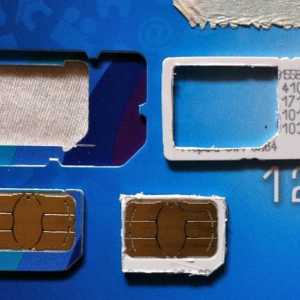 Jak vyrobit SIM kartu microSIM vlastníma rukama?