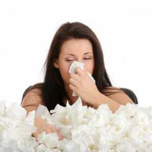 Kapky a sprej alergickou rýmu