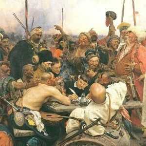 Картина репина "запорожцы (казаки) пишут письмо турецкому султану"