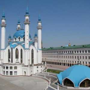 Kazaň - město mešit. Krásná mešita Kazan