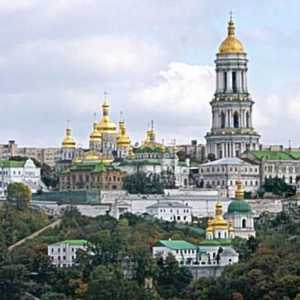Klášter Kyjev-Pechersk. Svatá Dormition Kyiv-Pechersk Lavra