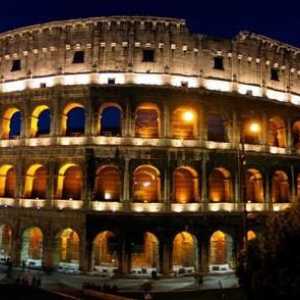 Koloseum v Římě. starověký stadion