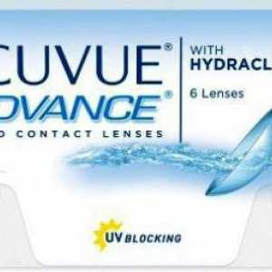 Kontaktní čočky Acuvue Advance s HYDRACLEAR: recenze a rysy
