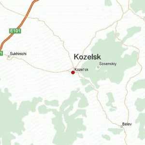 Kozelsk, Kaluga region: památky a fotografie